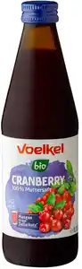 VOELKEL Bio-Cranberry-Muttersaft, 330-ml-Fl.