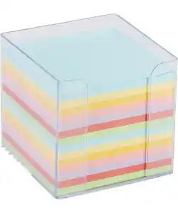 Notizzettelblock, bunt