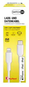 SWITCH ON® Daten- und Ladekabel USB-C auf Lightning