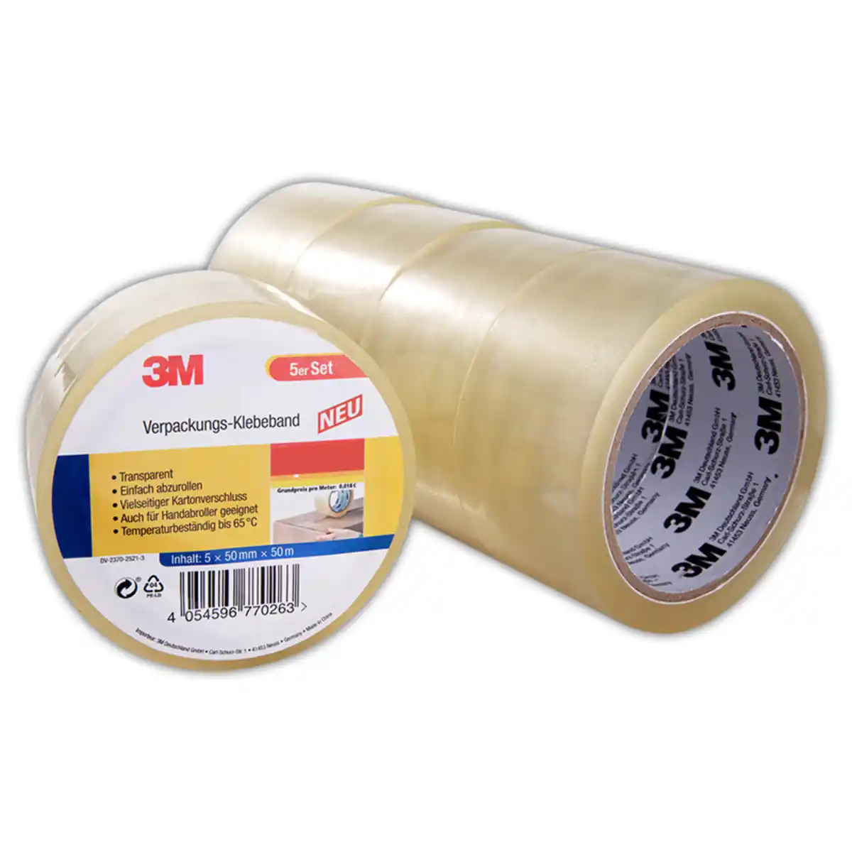 Bild 1 von 3M Verpackungs-Klebeband 5er-Set