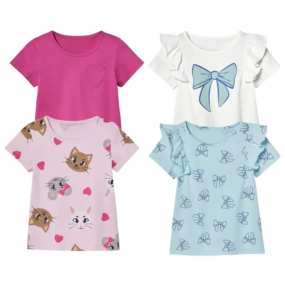 Bild 1 von KUNIBOO® Kinder-T-Shirts, 2-St.-Packg.