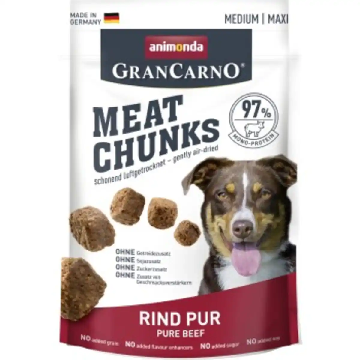 Bild 1 von animonda GranCarno Meat Chunks Adult, Rind 6x80 g