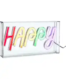 LED-Leuchte Neon, transparent