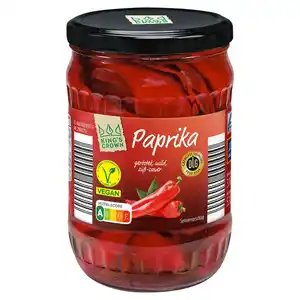KING'S CROWN Geröstete Paprika 580 ml