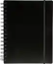 Bild 1 von Kariertes Notizbuch, schwarz
