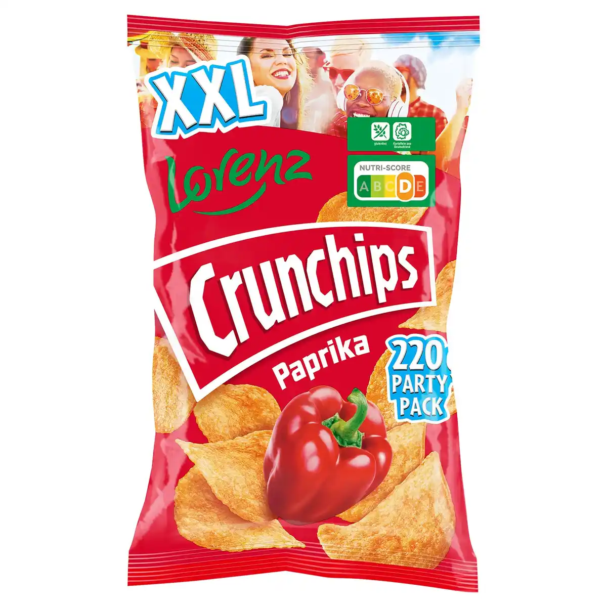 Bild 1 von LORENZ Crunchips XXL 220 g, Paprika