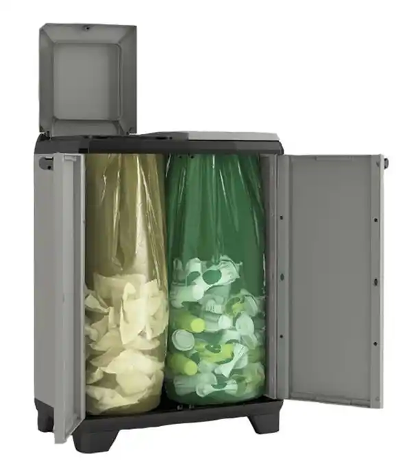 Bild 2 von KETER Recyclingschrank »PLANET«