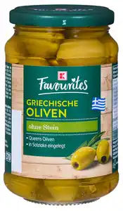 K-FAVOURITES Griech. Oliven, 350-g-Glas
