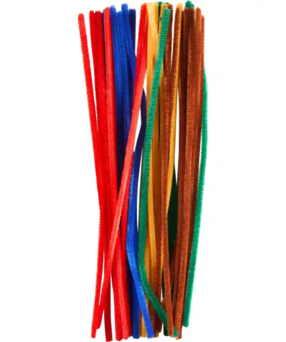 Bild 1 von Pfeiffenreiniger zum Basteln, rot