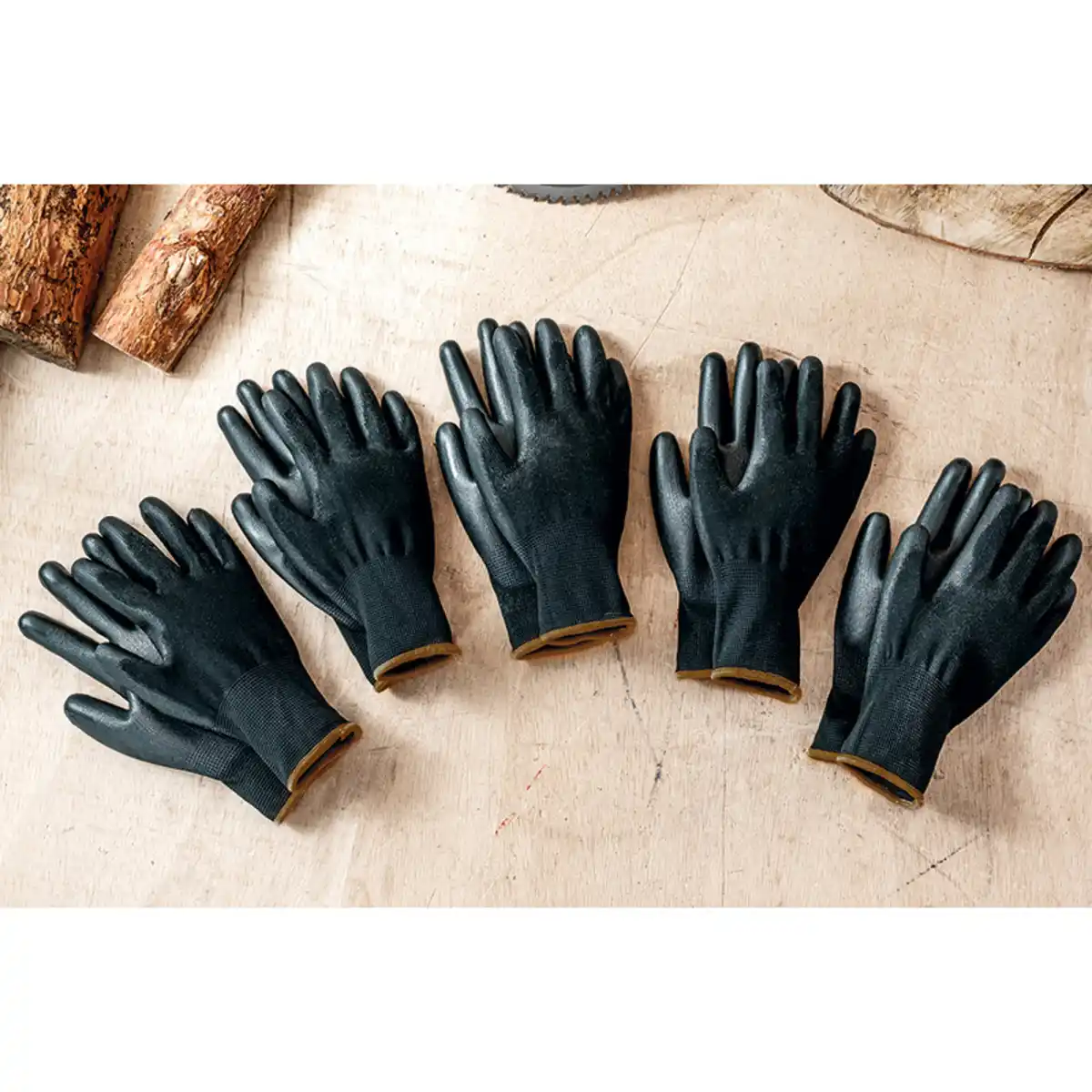 Bild 1 von Powertec Garden Multifunktionshandschuhe 5 Paar