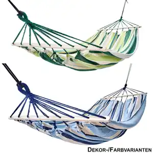Hängematte 200 x 150 cm gestreift