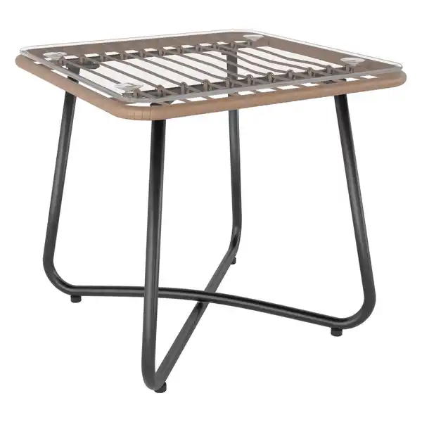 Bild 4 von Balkonmöbel-Set Willmar 3-teilig Polyrattan Beige