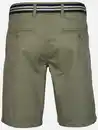 Bild 2 von Herren Chino Bermuda mit Gürtel Oliv