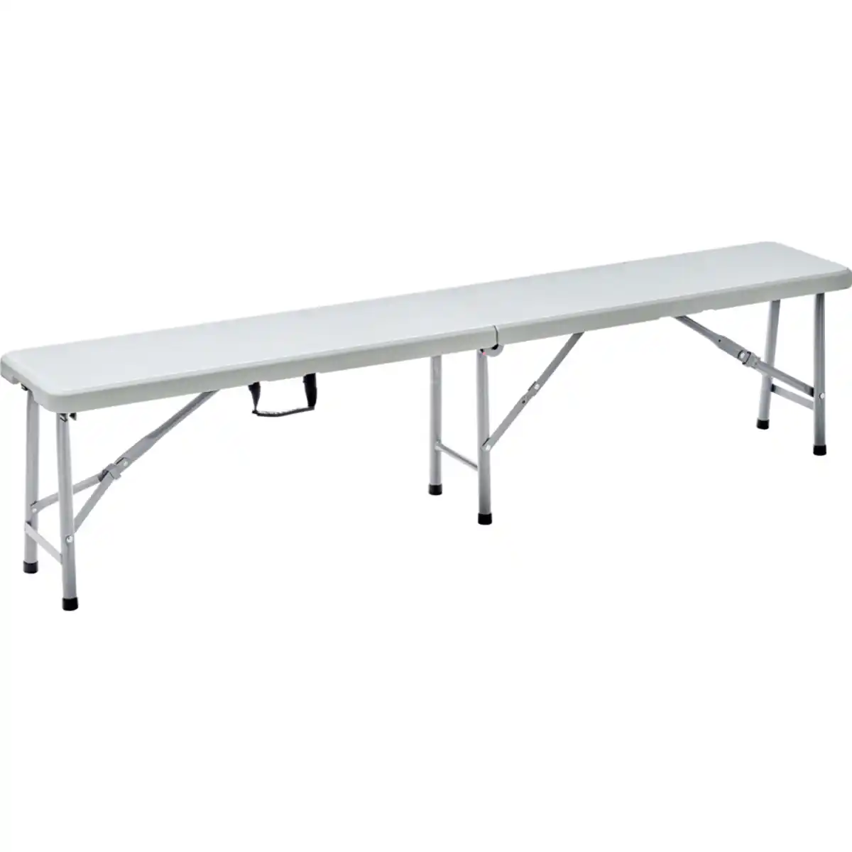 Bild 1 von Klappsitzbank 180x28x43,5 cm aus HDPE in Weiß