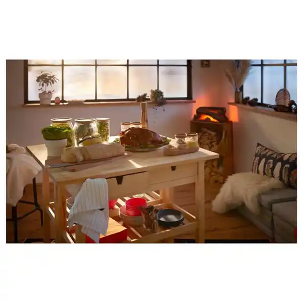 Bild 4 von FÖRHÖJA Servierwagen, Birke, 100x43 cm