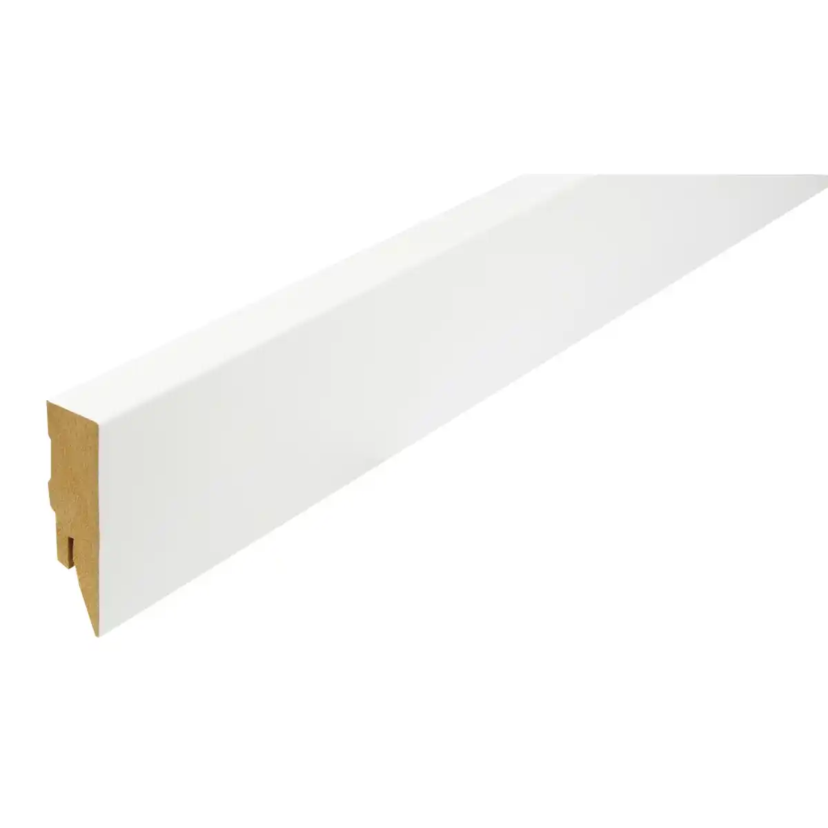 Bild 1 von Sockelleiste 16 mm x 58 mm x 2.500 mm Weiß 10er Pack