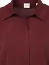 Bild 3 von Damen Langarmbluse mit verdeckter Knopfleiste Rot