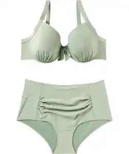 Glitzernder Bikini, Khaki