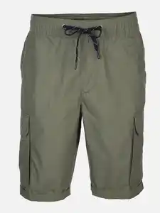 Herren Cargoshorts mit Bindekordel Oliv