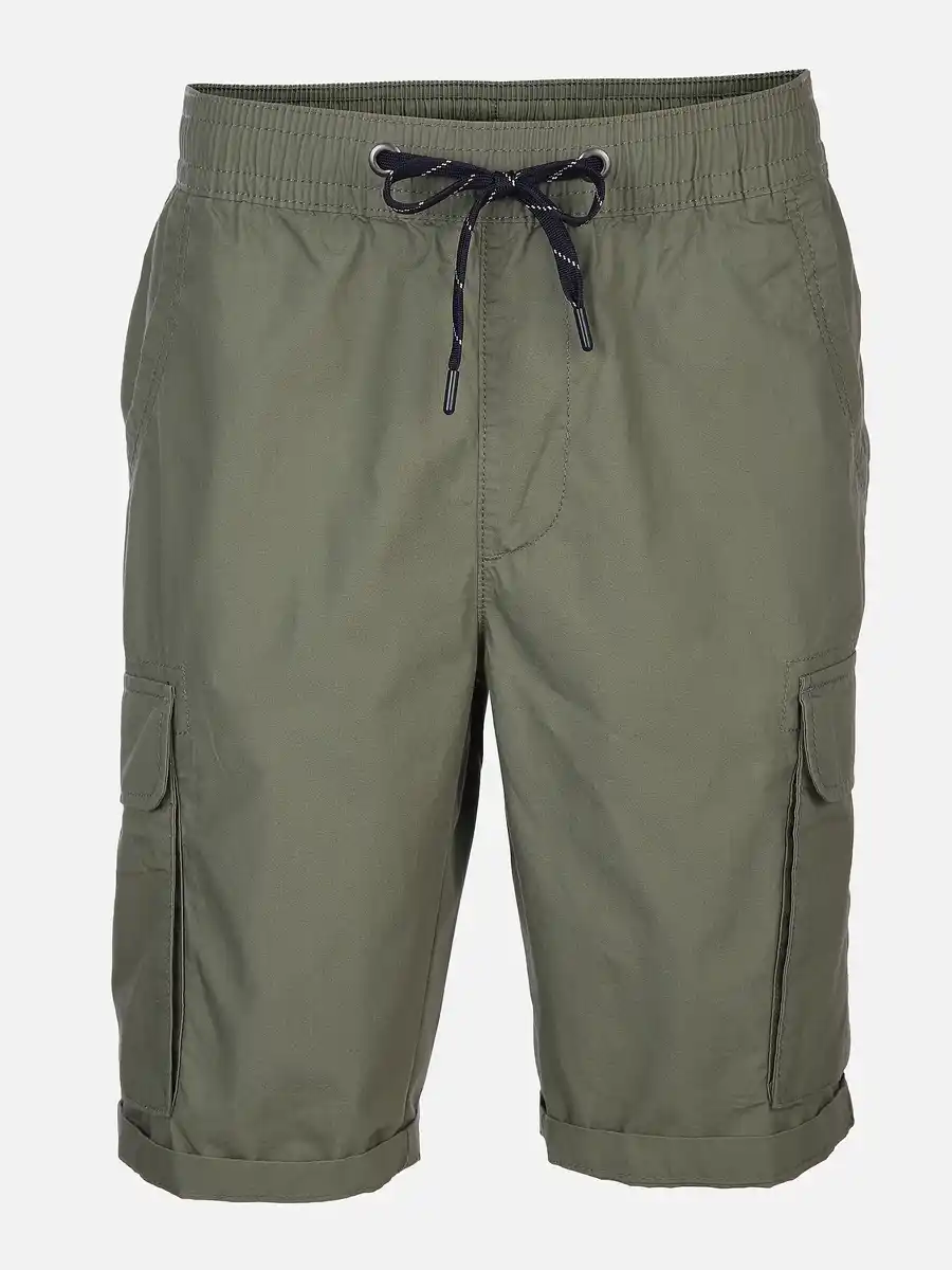 Bild 1 von Herren Cargoshorts mit Bindekordel Oliv