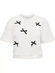 Only ONLJENNY Shirt Weiß
