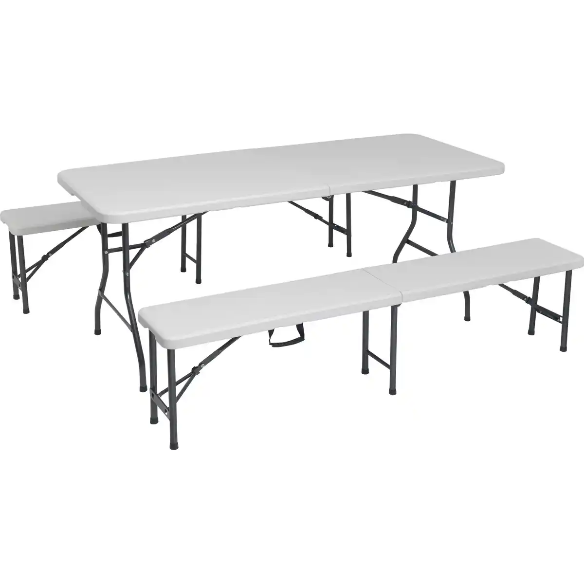 Bild 1 von Bierzeltgarnitur Taloga 3-teilig aus Kunststoff