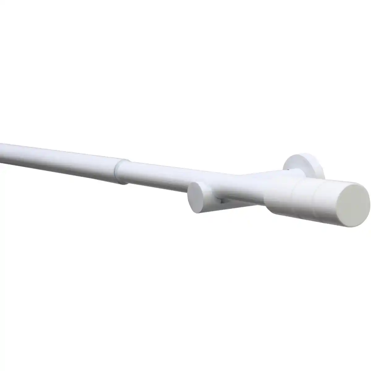 Bild 1 von Gardinia Gardinenstangen-Set Kreta Zylinder Ø 16/19 mm 120 cm - 210 cm Weiß