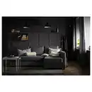Bild 2 von FRIHETEN Eckbettsofa mit Bettkasten, Skiftebo dunkelgrau