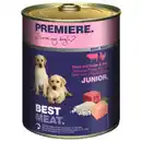 Bild 1 von PREMIERE Best Meat Junior Huhn und Rind 12x800 g