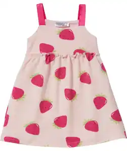 Kleid Erdbeeren, hellrosa