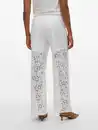 Bild 2 von Vero Moda VMHONEY LACE NW LOOSE Hose Weiß