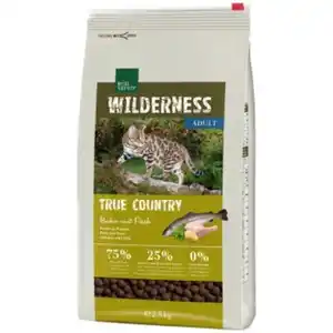 REAL NATURE WILDERNESS Trockenfutter Katze, Adult, True Country, Huhn mit Fisch 2,5 kg