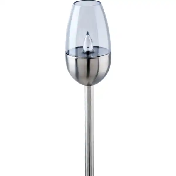 Bild 1 von LED-Solar-Gartenfackel 112 cm aus Edelstahl