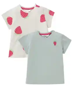 T-Shirts Erdbeeren, dukeltürkis