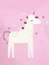 Bild 3 von Mädchen Langarmshirt mit Einhornmotiv Pink