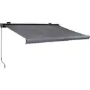 Bild 1 von Kassettenmarkise Bayville 4x2,5m Anthrazit mit LED-Beleuchtung