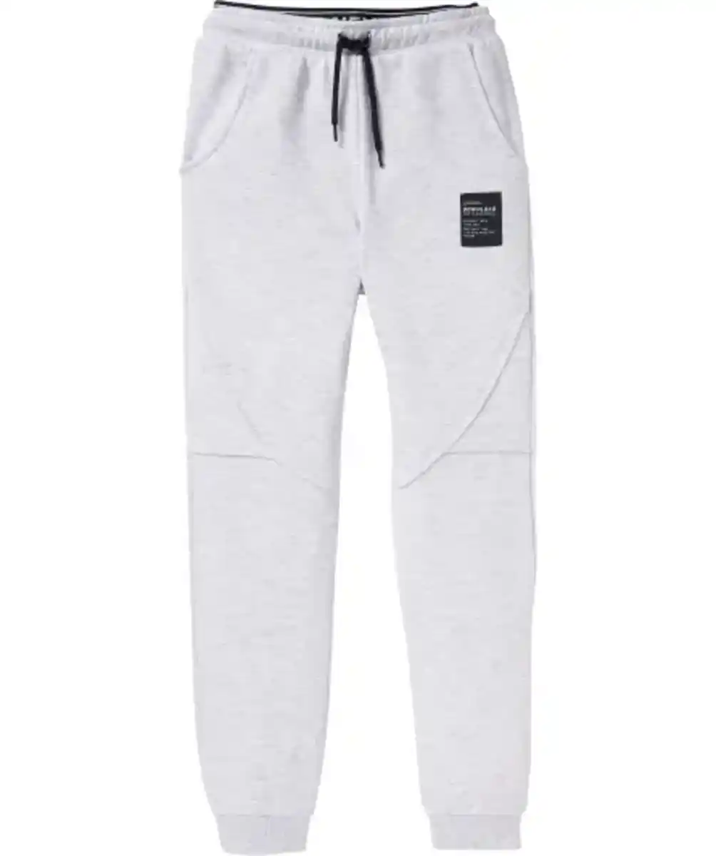 Bild 1 von Melange-Jogginghose, hellgrau melange