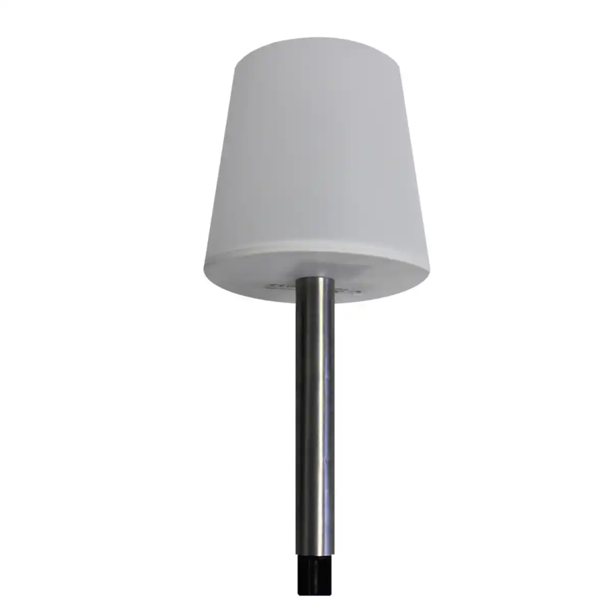 Bild 1 von Solar-Stablampe 41,5 cm mit Schirm aus Edelstahl