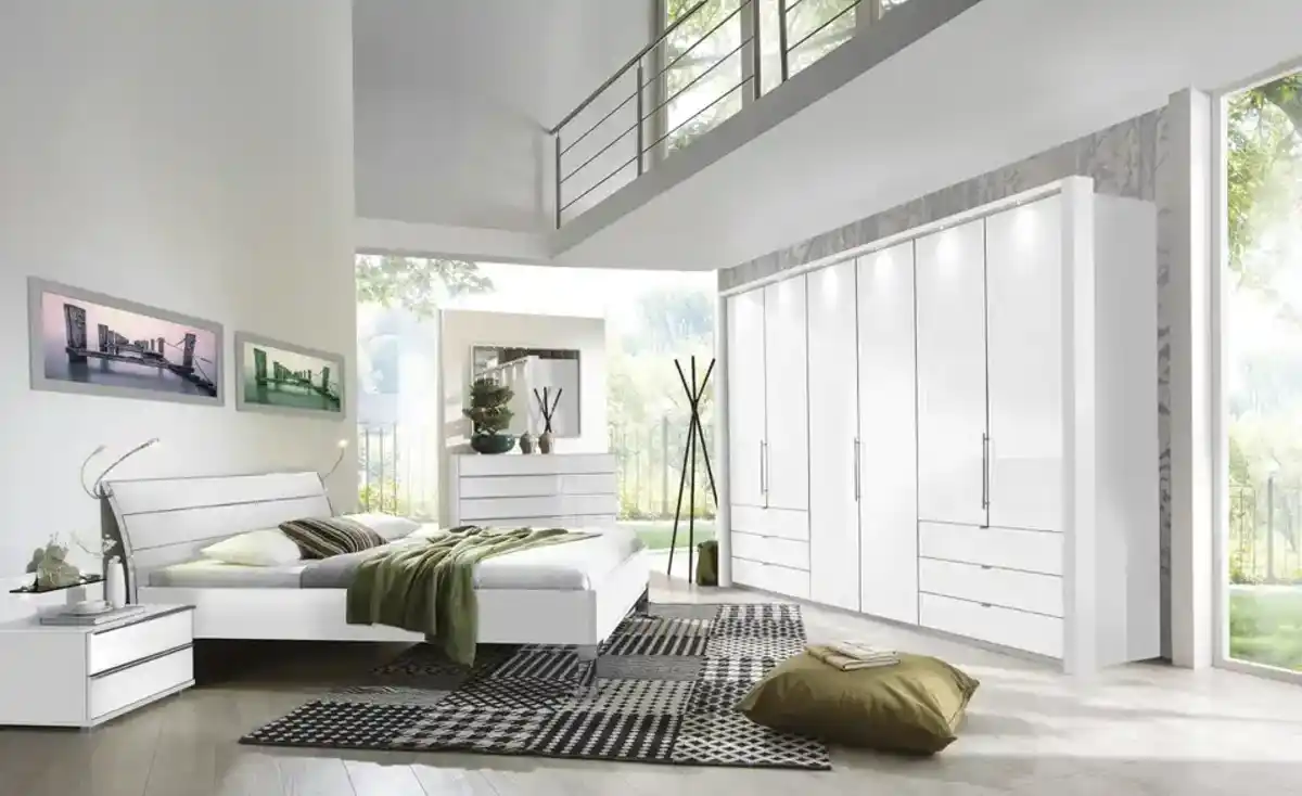 Bild 1 von Bettanlage mit 2 Nachtkonsolen Beda