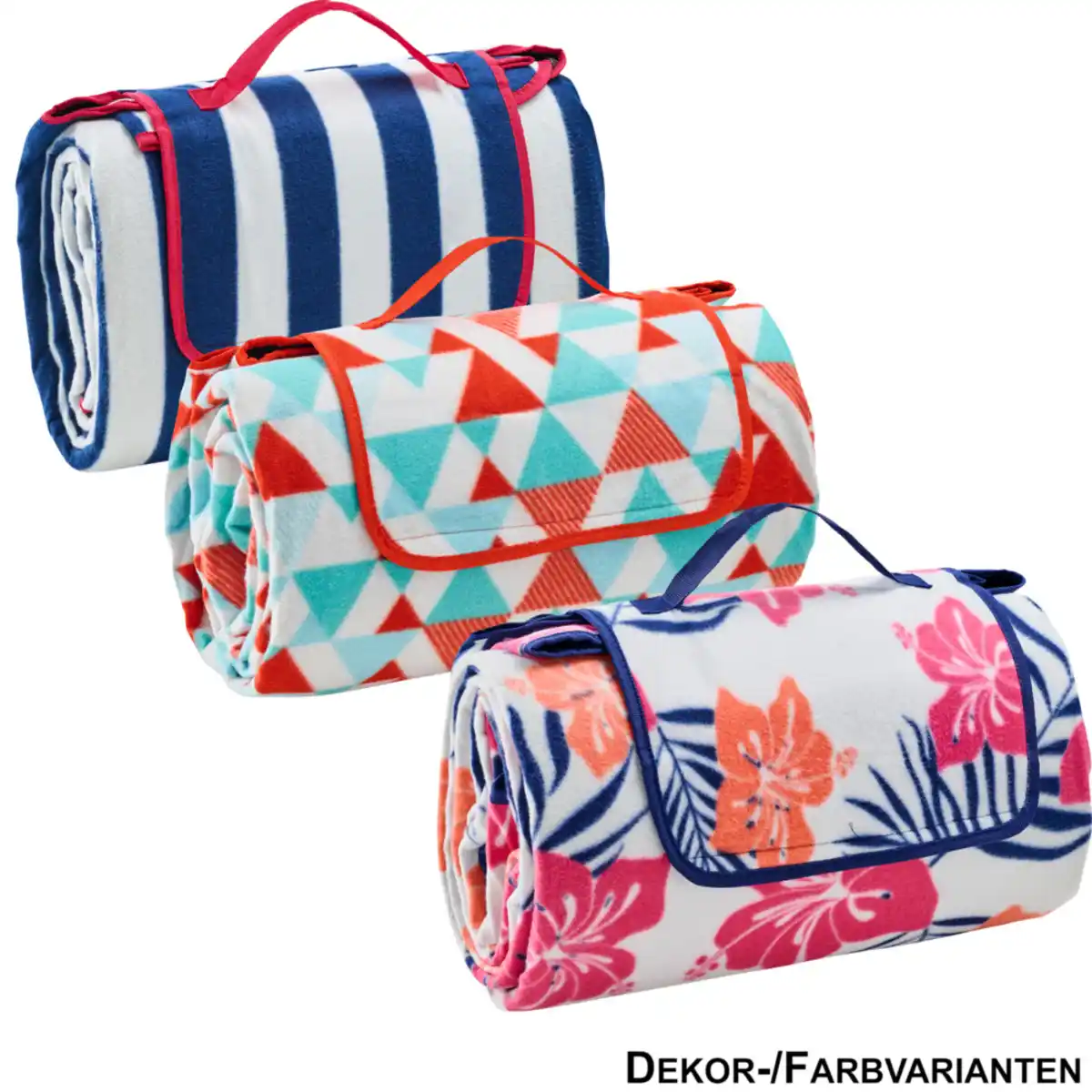 Bild 1 von Picknickdecke 200 x 200 cm verschiedene Designs