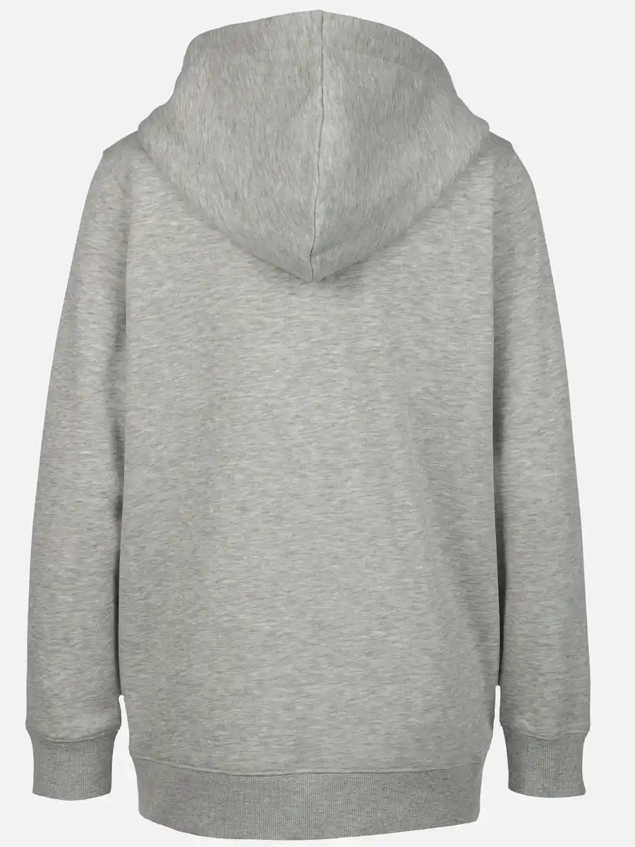 Bild 2 von Damen Sweatcardigan mit Kapuze Grau