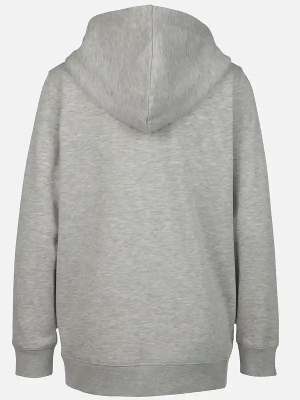 Bild 2 von Damen Sweatcardigan mit Kapuze Grau