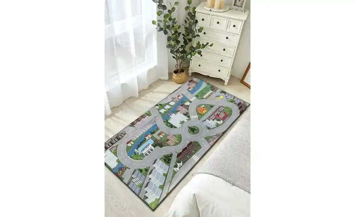 Bild 1 von KJUT Straßenteppich Spielteppich