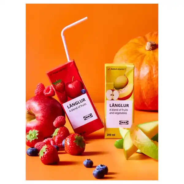 Bild 4 von LÅNGLUR Obstsmoothie, rot/zugesetztes Vitamin C, 200 ml