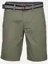 Bild 1 von Herren Chino Bermuda mit Gürtel Oliv