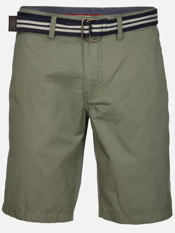 Bild 1 von Herren Chino Bermuda mit Gürtel Oliv