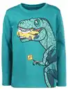 Bild 1 von Jungen Langarmshirt mit Dinoprint Grün