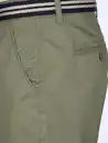 Bild 3 von Herren Chino Bermuda mit Gürtel Oliv
