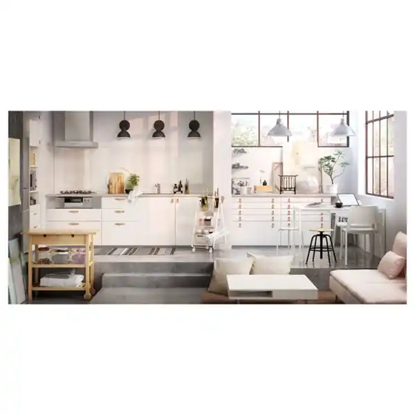 Bild 3 von FÖRHÖJA Servierwagen, Birke, 100x43 cm