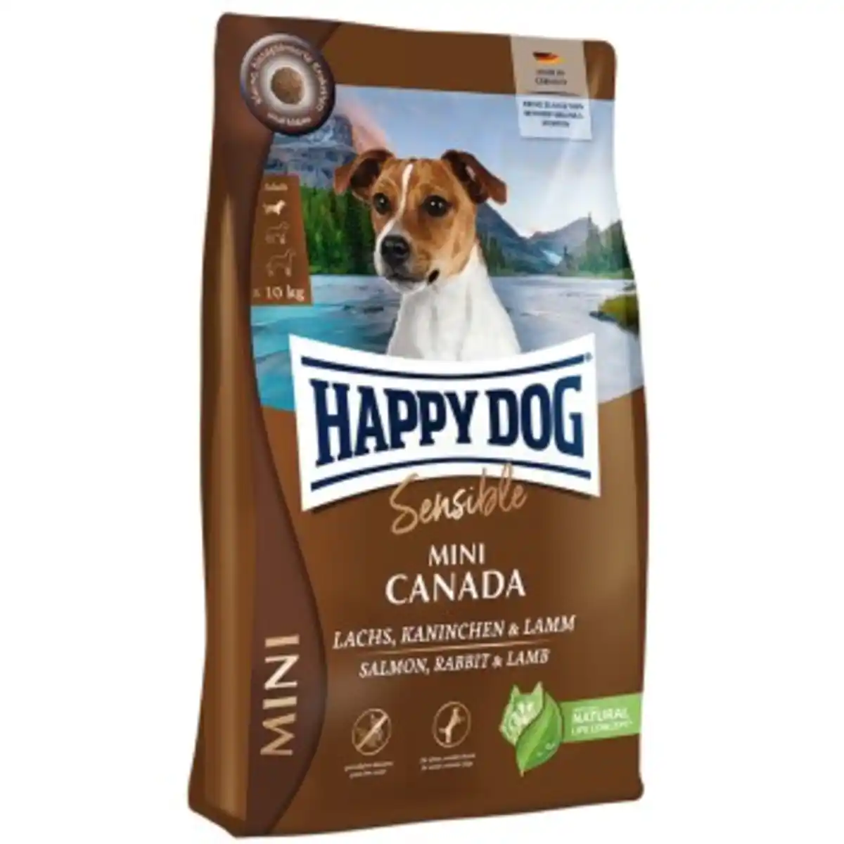 Bild 1 von HAPPY DOG Sensible Trockenfutter Hund Adult, Mini Canada 4 kg